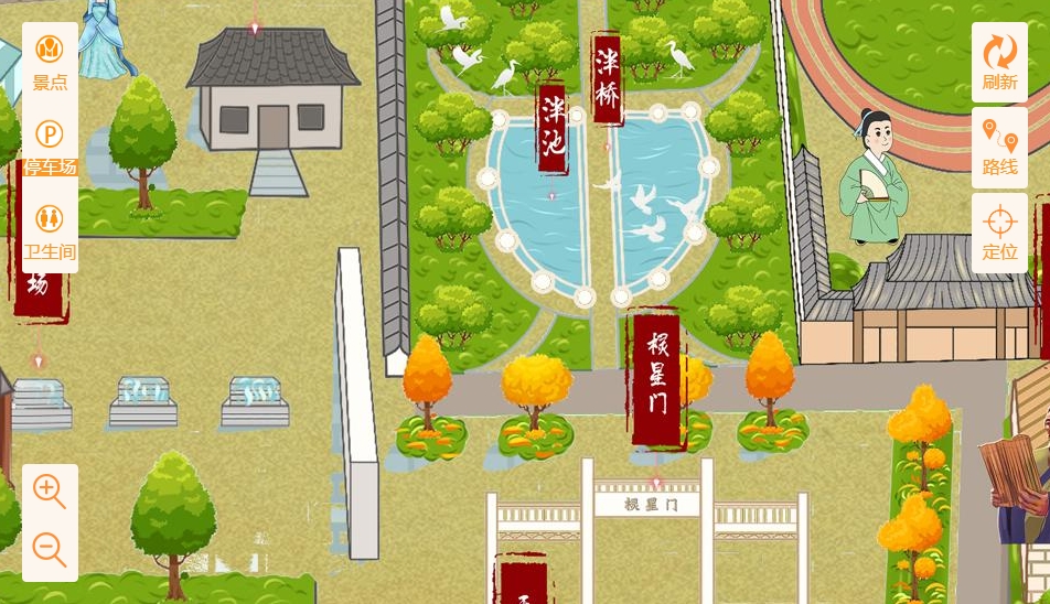 石渠手绘地图景区语音讲解导览系统：智慧景区建设的基石